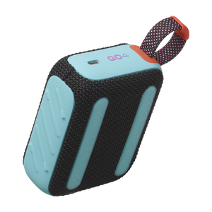 JBL Go 4 - Black and Orange - Ultra-Portable Bluetooth Speaker - Detailshot 2